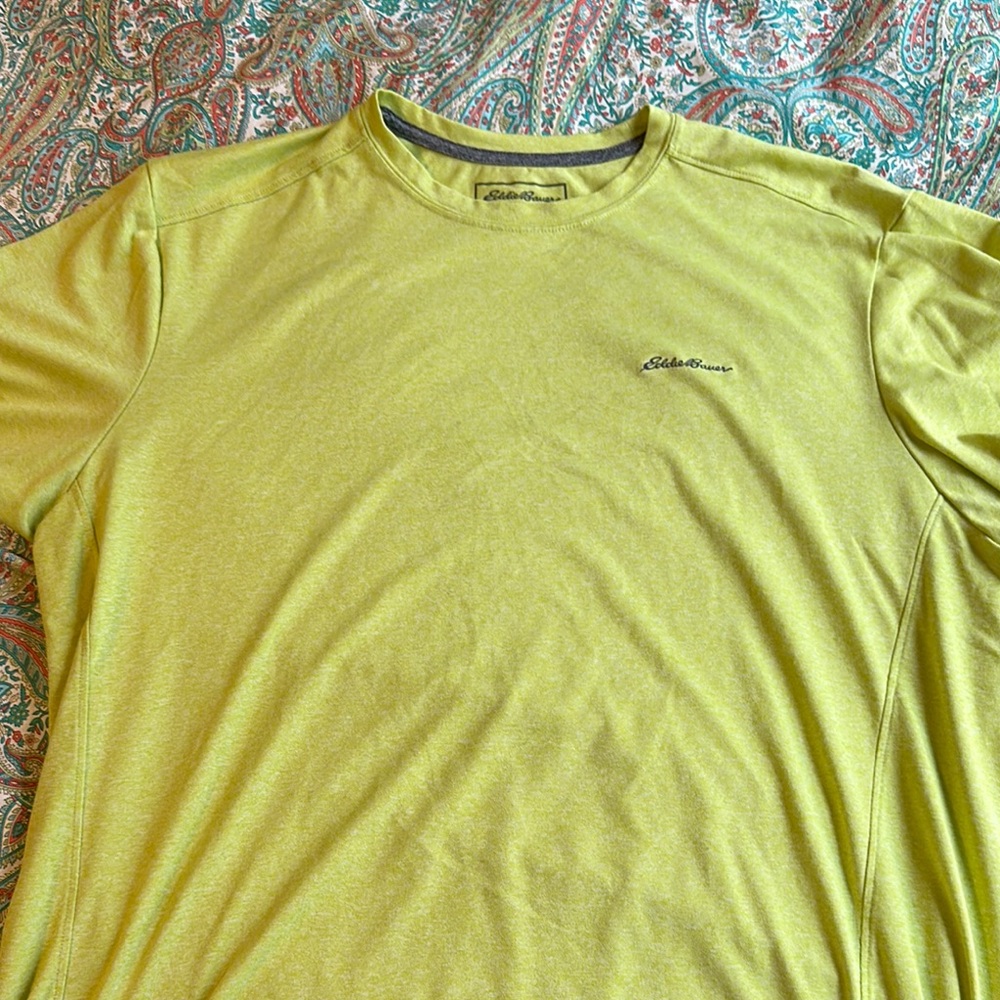 Eddie Bauer Men's Green Shirt